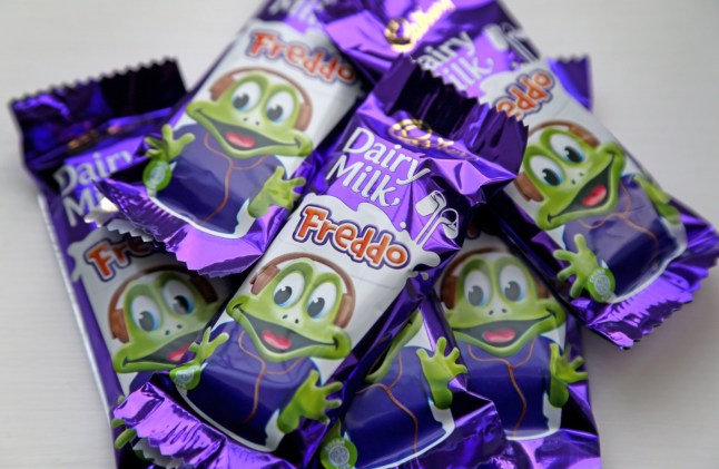 A pile of Freddo bars